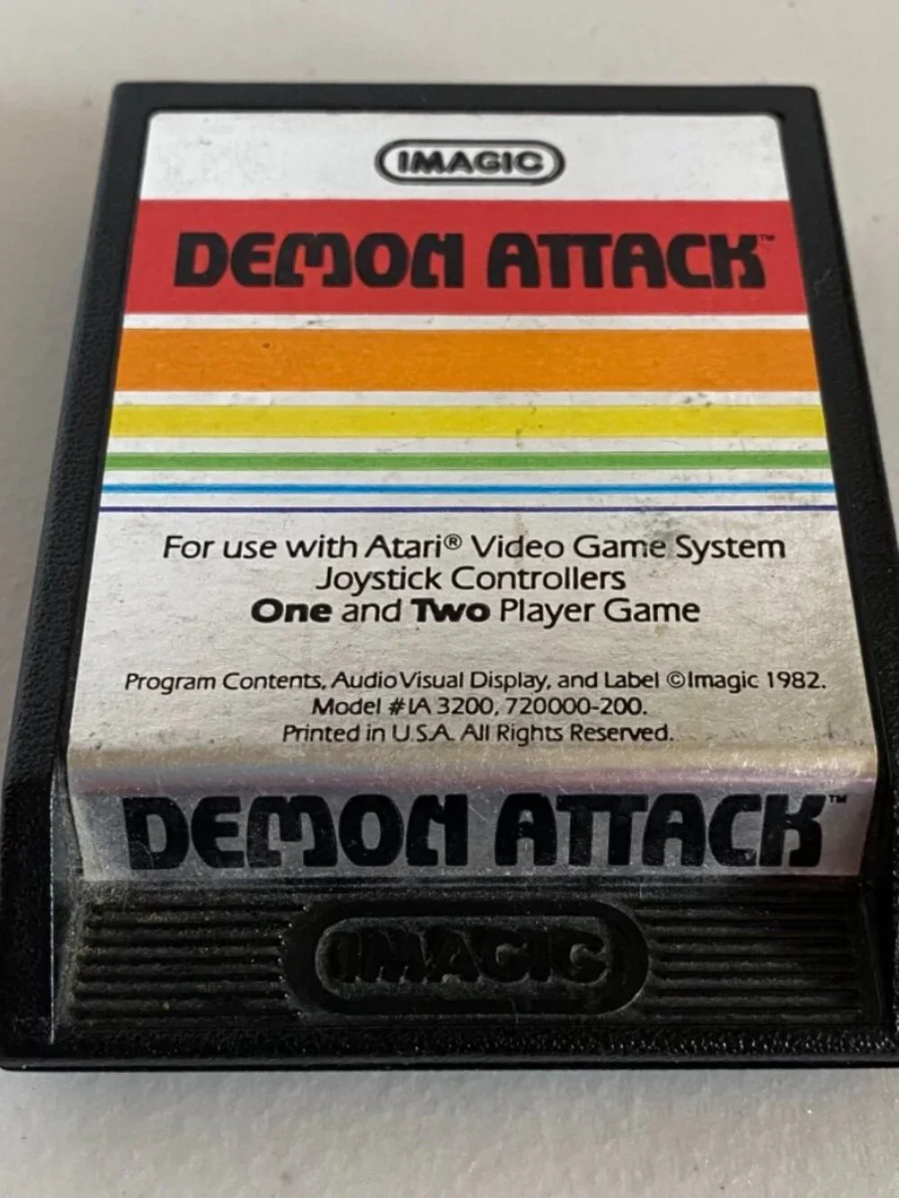 Demon Attack (Atari 2600, 1982) Made by Imagic UNTESTED Cartridge Best Selling